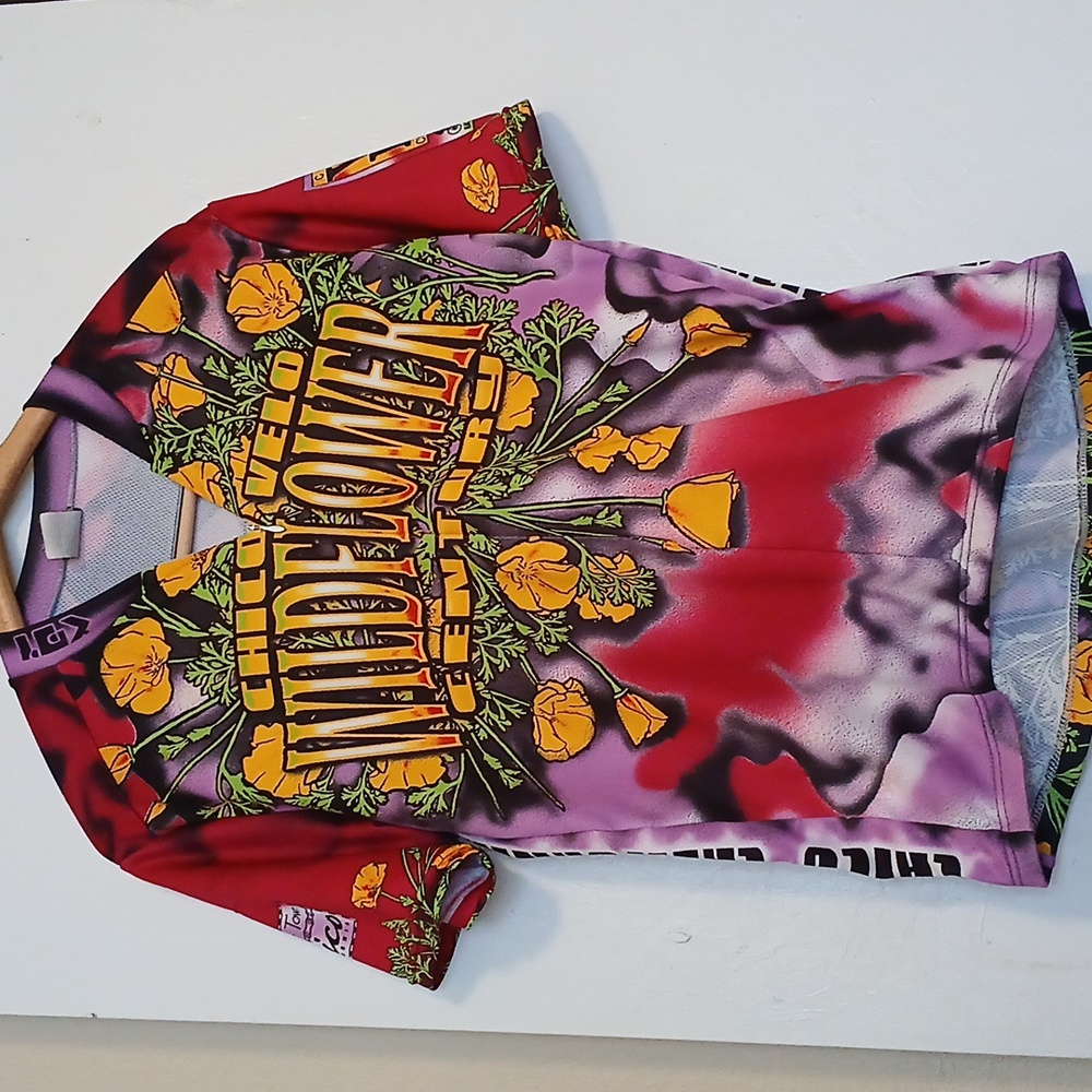Louis Girneau Chico velo century CYCLING JERSEY woman's XL